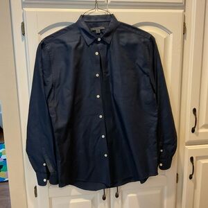 John Varvatos Deep Blue Dress Shirt